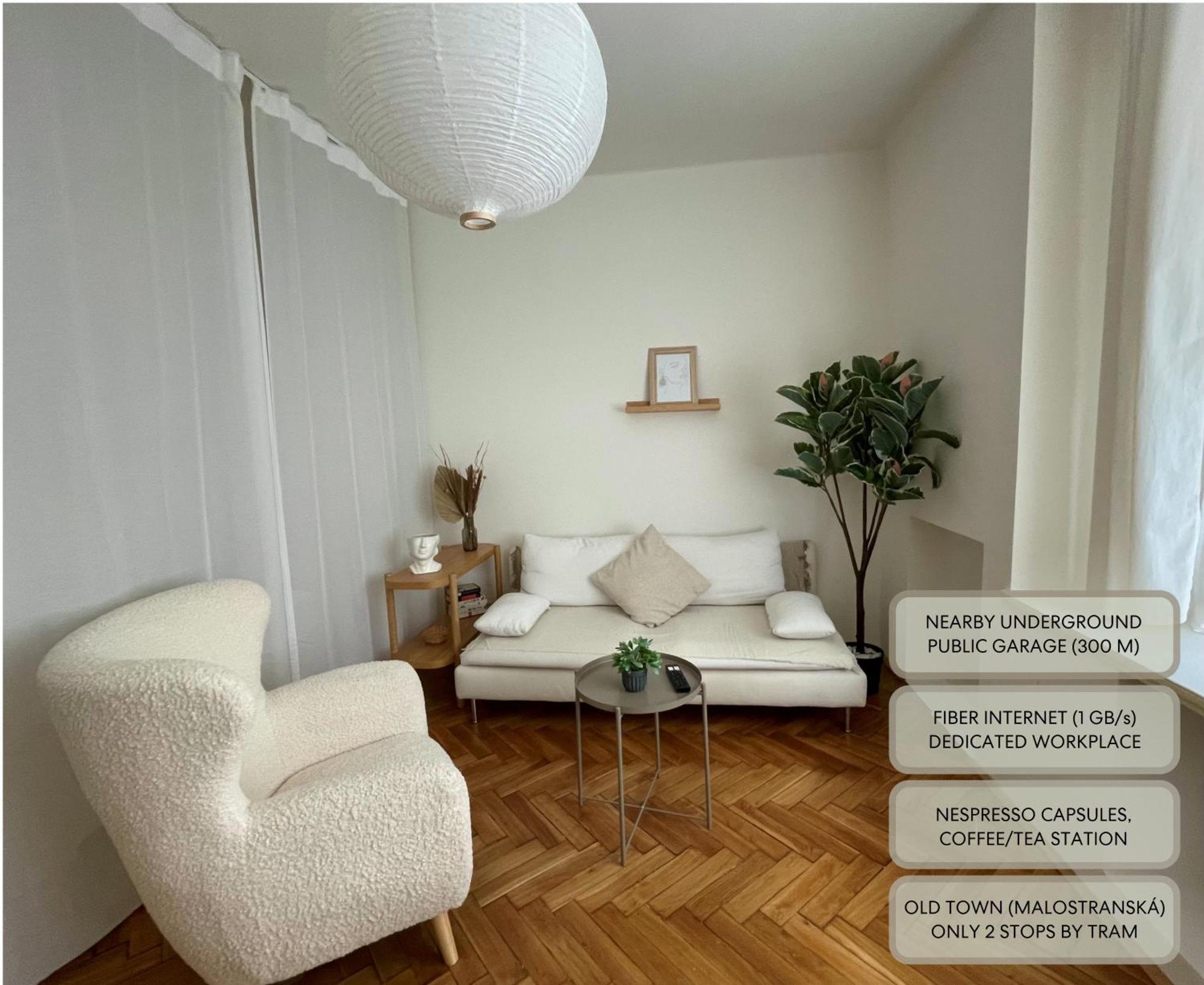 Urban Retreat I Modern Boho Apartments In Lovely Letna District - 10 Minutes From Old Town Praga Esterno foto